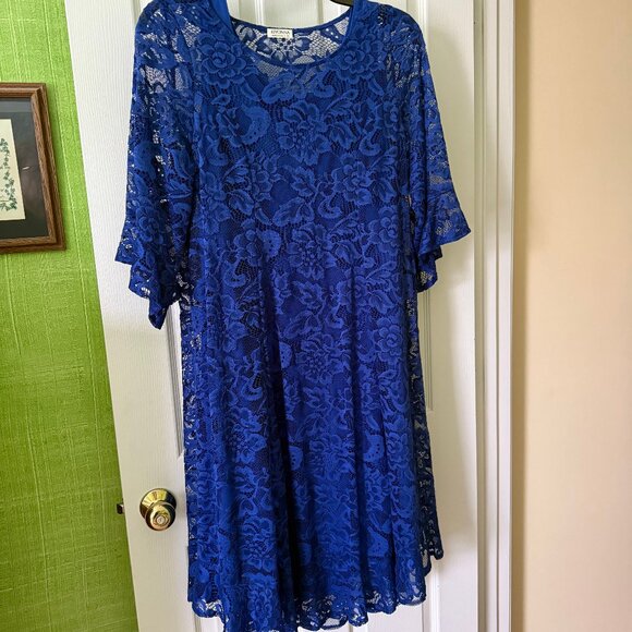 Kiyonna Lace Cocktail Dress - Picture 1 of 6